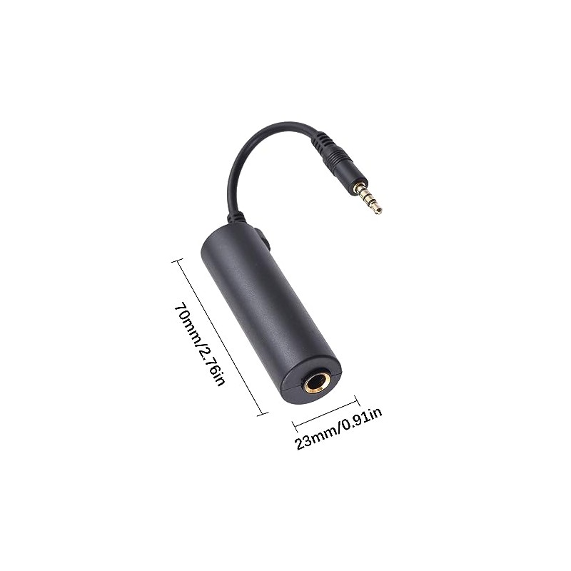 Convertidor de interfaz de guitarra para teléfono iOS/Pad/Pod, estilo retro,