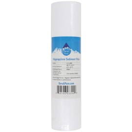 20-Pack Replacement for Puromax PC4 Polypropylene Sediment Filter - Universal 10-inch 5-Micron Cartridge Compatible with Puromax Value Line Reverse Osmosis Units: PC4 - Denali Pure Brand