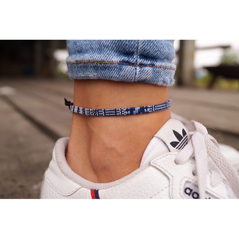 Boho Surfer Anklet Unisex - Ethnic Anklet Women & Men