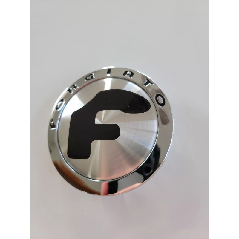 FORGIATO WHEELS RIMS CENTER CAP CHROME & Brushed black NEW