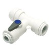 JG Speedfit ASV3 Angle Stop Valve, White, 15 x 1/4-Inch