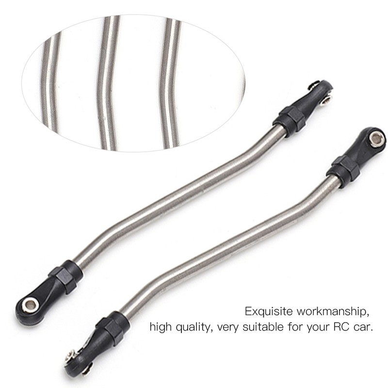 10pcs Stainless Steel Link Rod Fit for Axial Wraith 90018