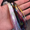 10 Packs 1MM Width Crystal Flash Tinsel Flashabou Tinsel Fly