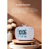 YHFITN Alarm Clock for Kids Bedroom, LCD Digital Clock for