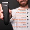 【dealsforyoudays】Manspot 4 in 1 Electric Body Hair Shaver - Groin