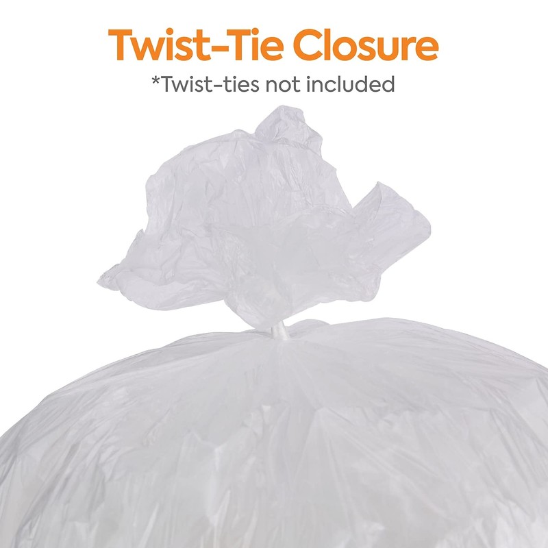 Coastwide 16 Gallon Trash Bag, 24" x 33", High Density,