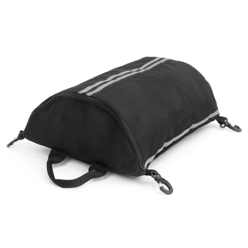 Kayak Deck Bag SUP Deck Zipperd Pouch with Swivel Snaphooks