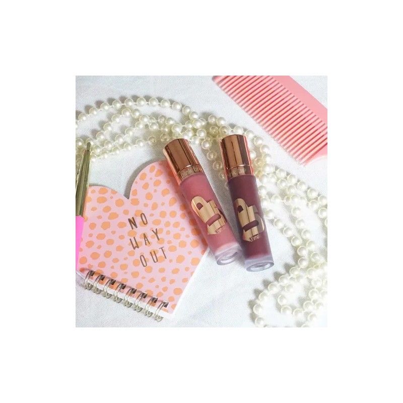 Pink Up, Labial Indeleble, Alta Pigmentación, No Cuartea Color Terracota
