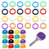 Key Caps Set, Colourful Key Caps in 8 Colours, Round