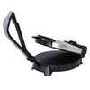 Brentwood Electric Tortilla Maker Non-Stick, 10-inch, Brushed Stainless Steel/Black