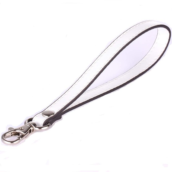 Xiazw Leather Wrist Strap Wristlet for Purse Wallet Clutch Key
