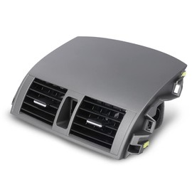 PIT66 Dashboard Dash Center A/C Air Vent Upper Bezel Trim Compatible with Toyota Corolla 2009 2010 2011 55435-02220, 55436-02180 55670-02160, 55663-02060