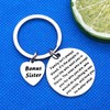 Sister in Law Keychain Unbiological Sister Gift Family isn't always