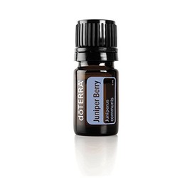 doTERRA Juniper Berry Essential Oil - Supports Healthy Kidney and Urinary Tract Function, Natural Skin Toner, Cleanser, Detoxifying Agent, Calming Effect; for Diffusion, Internal, Topical Use - 5 ml