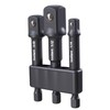 toolant Impact Socket Adapter Set, 3 pcs, 1/4", 3/8", 1/2"