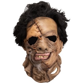 Trick Or Treat Studios Texas Chainsaw Massacre 2 Deluxe Leather Face Mask Standard