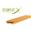 Bionex - Premium Biodegradable Sugarcane Straws, USDA BioPreferred, (8" Length