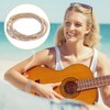 PH PandaHall Pack of 10 3 Colours Guitar String Bracelets,