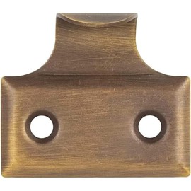 UNIQANTIQ HARDWARE SUPPLY Antique Brass Tambour Door or Window Sash Lift - Lift Hook for Roll Door, Light Windows, Roll Top Desk | UA-818-DLAB