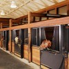 HDYEGY 4Pcs Blanket Rack with Tack Rack,Portable Blanket Bar for