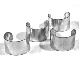 Schitt's Creek David Rose Set of Four Aluminum Cuff Rings