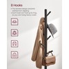 VASAGLE Solid Wood Coat Rack, Free Standing Tree-Shaped Coat Rack