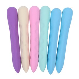 Visxcnu Pack of 6 Triangle Erasers, Triangle Eraser Grip, Universal Eraser, Rubber Eraser, Triangular Eraser Grip for Schools and Offices Painting