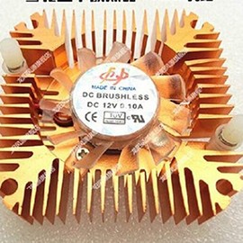 Fashionable Design Durable Metal Material Cooling Fan Heatsink Cooler for CPU VGA Video Card for PC Computer