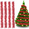 PATRICHOR Christmas Tree Tinsel Garland, 10 m Christmas Decoration Garland,