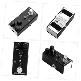 Generic 2pcs Electric Guitar Effects Pedal Distortion Pedal Professional Guitar Effector Accessory Effects for Electric