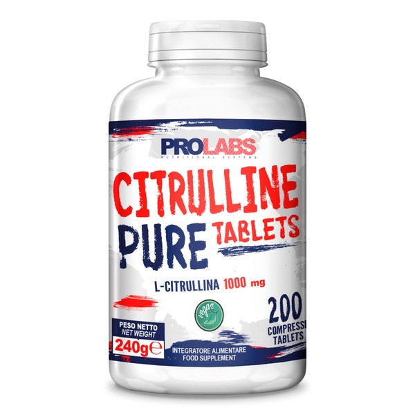 CITRULLINE PURE TABLETS - 200 Tablets