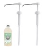 Pump Dispenser Compatible with Lotus Energy, Stainless Steel Extended 2pcs