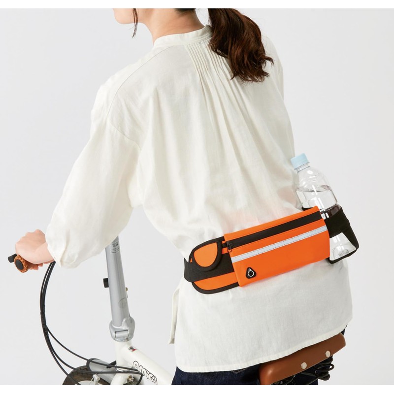 Walking Pouch, Multiple Storage, Slim, Cross-body, Small, Compact, Lightweight, Safety