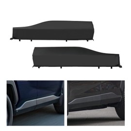 Door Lower Molding, TBVECHI Left Rear Door Garnish Trim Fit for 2019-2022 Toyota Rav4 Rear Left, Direct-fit Replacement, Replaces OEM 750780R070