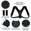 Nanet Posture Corrector Posture support Brace Adjustable Straight Strap for