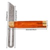 Adjustable Carpentry Square Bevel Gauge Sliding T-Bevel 230mm, Blade Ruler