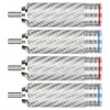 4Pcs RCA Sound Plug Chrome Plated Welding Phono RCA Male
