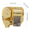 Gold Plating Music Box Movement DIY Music Box Accessories with