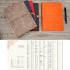 Leather Notebook, A5/A6/B5 Writing Notebook 6 Holes Refillable Diary Travel