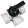 3-Way Valve 1 1/2 Inch Internal Thread - ABS Housing