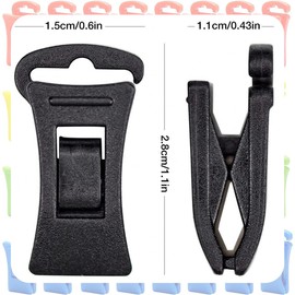 XPEX Pack of 20 sock clips for washing machine and dryer, sock clips for washing machine, colourful sock clips, non-slip sock clip with hooks, sock holder washing machine