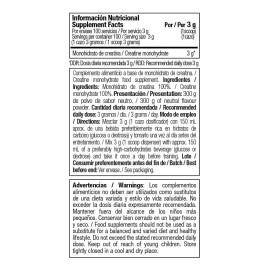 Creatina Monohidratada Zoomad Labs One Raw 300gr Ultapure L