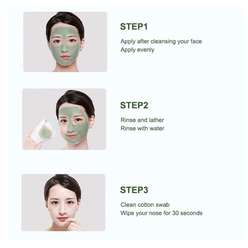 Premium Avocado Whitening Bubble Mask for Blackhead Removal & Pore