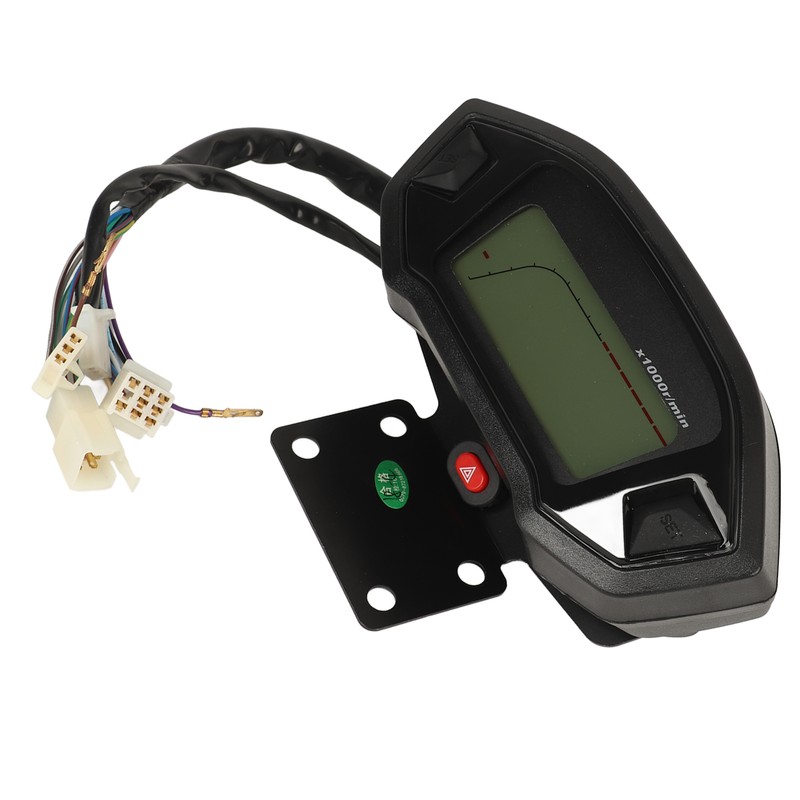 Motorcycle Speedometer LCD Digital Tachometer Odometer for 110cc 125cc 150cc