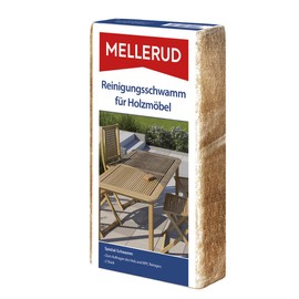 MELLERUD Reinigungsschwamm für Holzmöbel | 1er Pack | Ideal zum Auftragen und Verarbeiten von Holz- und WPC-Reinigern