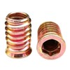 BACSHBY 20 pcs M6x10mm Threaded Insert Nuts - Hex Socket
