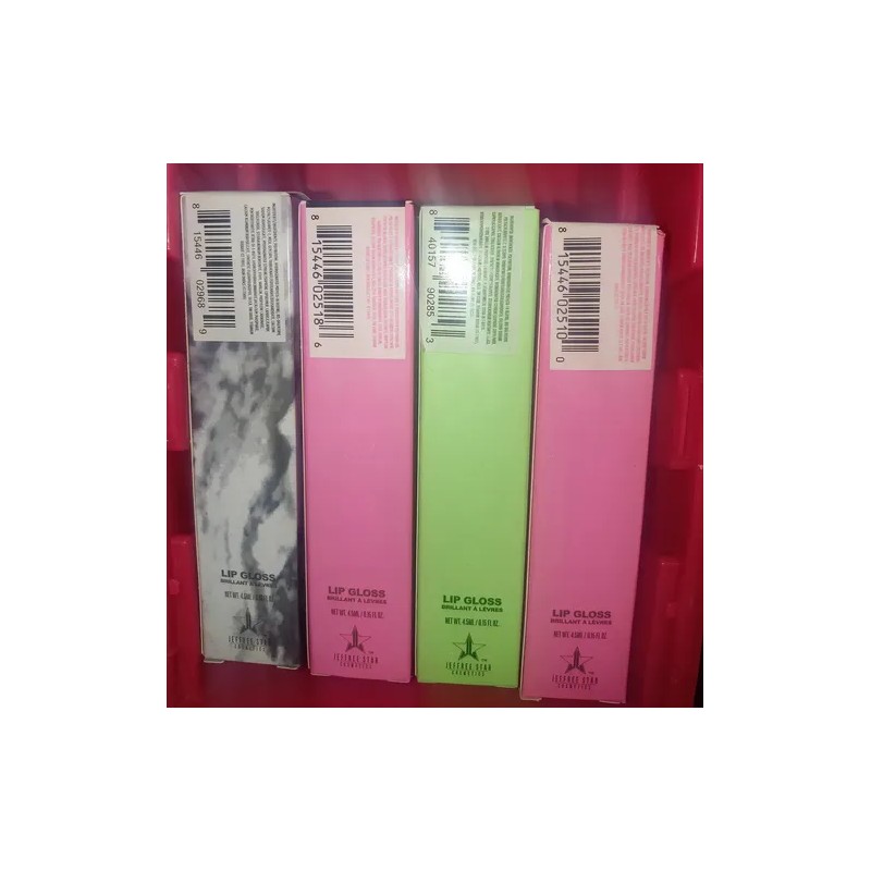 Brillo Labial Jeffree Star The Gloss Color Sequin Glass Hidratante