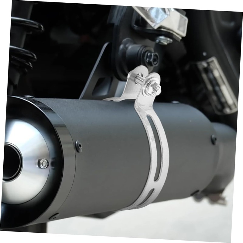 Alipis Exhaust Tacking Band Motorcycle Exhaust Clamp for Secure Fit