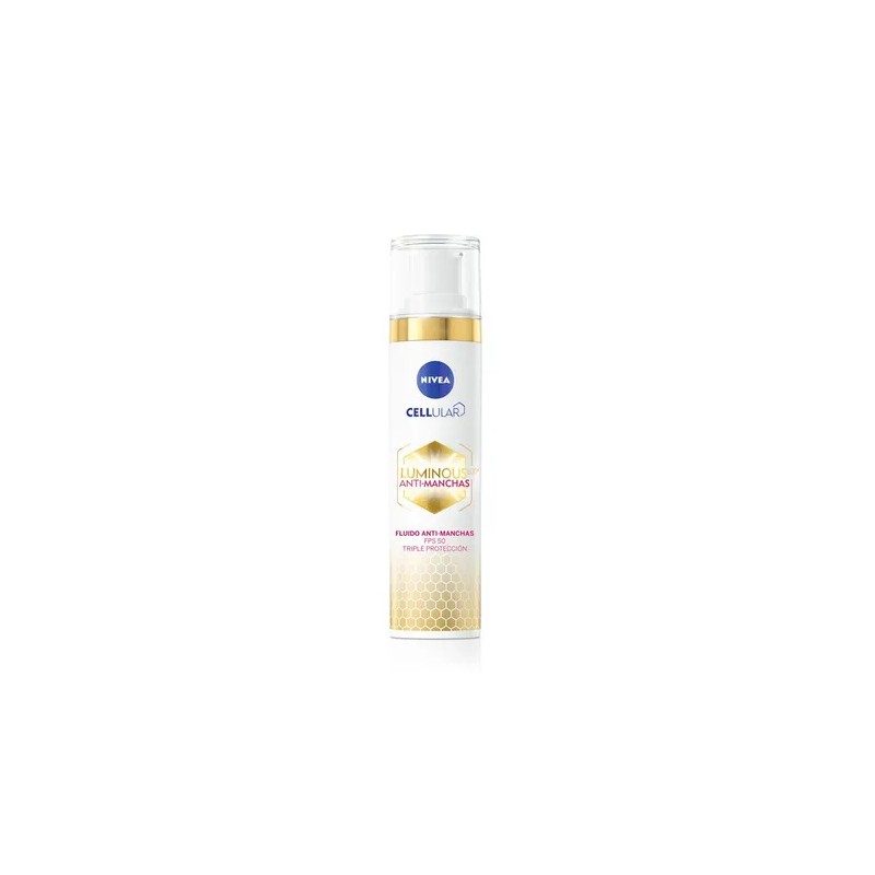 Fluido Nivea Luminous Antimanchas Cellular Fps50 40ml Tipo de piel