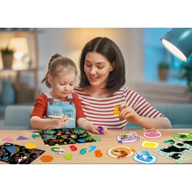 Avenir Scratch Learning | Dinosaur Searches | Letters, Counting and Colour Matching Fun | for Kids Ages 4+